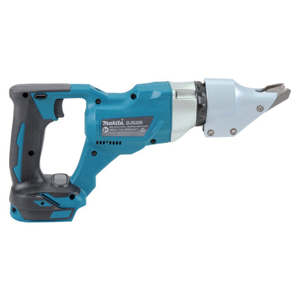 Makita DJS 200 ZJ Cisaille à tôle sans fil 18 V 2,0 mm Brushless + Makpac - sans batterie, sans chargeur