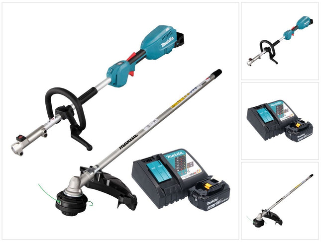 Multiherramienta sin cable Makita DUX 18 RMX1 18 V sin escobillas + 1x batería de 4,0 Ah + kit cargador
