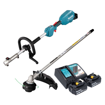 Multiutensile a batteria Makita DUX 18 RM2X1 18 V Brushless + 2 batterie da 4,0 Ah + kit di ricarica