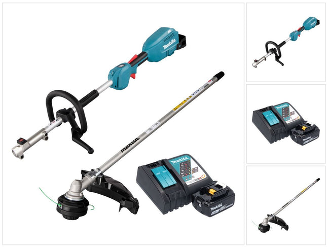 Multiherramienta sin cable Makita DUX 18 RTX1 18 V sin escobillas + 1x batería 5,0 Ah + cargador