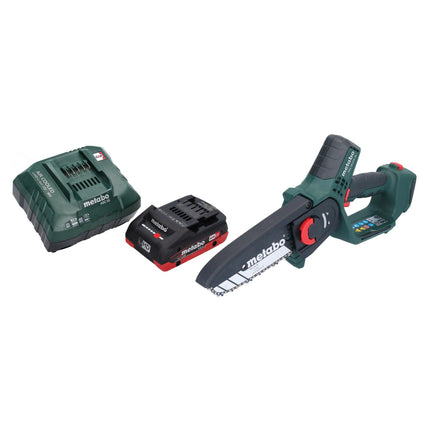 Metabo MS 18 LTX 15 cordless pruning saw 18 V 15 cm 5 m/s + 1x rechargeable battery 4.0 Ah + charger