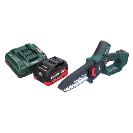 Metabo MS 18 LTX 15 podadora sin cable 18 V 15 cm 5 m/s + 1x batería recargable 5,5 Ah + cargador