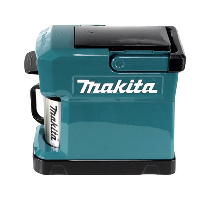 Makita DCM 501 RT Macchina da caffè a batteria portatile + 1x batteria 5,0 Ah e caricabatterie