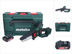 Metabo MS 18 LTX 15 cordless pruning saw 18 V 15 cm 5 m/s + 1x rechargeable battery 2.0 Ah + metaBOX - without charger
