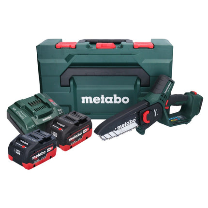 Metabo MS 18 LTX 15 outil sans fil 18 V 15 cm 5 m/s + 2x batterie 5,5 Ah + chargeur + metaBOX
