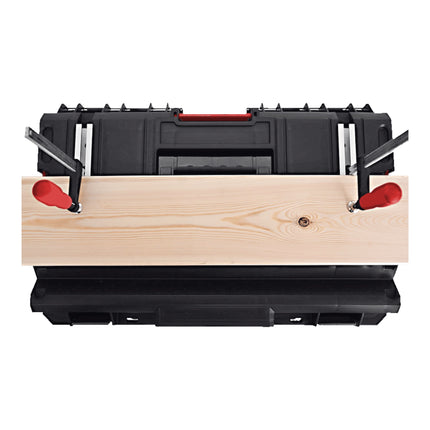 Qbrick System ONE 200 2.0 walizka narzędziowa modułowy organizer 585 x 385 x 190 mm 15,4 l możliwość sztaplowania IP66