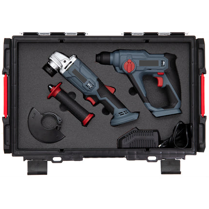 Qbrick System ONE Organiser XL 2.0 MFI stackable 582 x 387 x 131 mm 13.6 l IP66 with foam insert