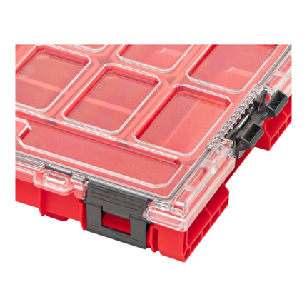 Qbrick System ONE Organizador L 2.0 RED ULTRA HD apilable 531 x 379 x 77 mm 6 l IP66 con 10 embutidos