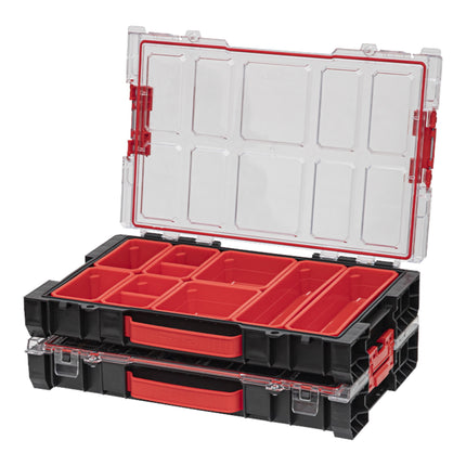 Qbrick System PRO 100 Organiser 452 x 296 x 79 mm 5 l stackable IP54