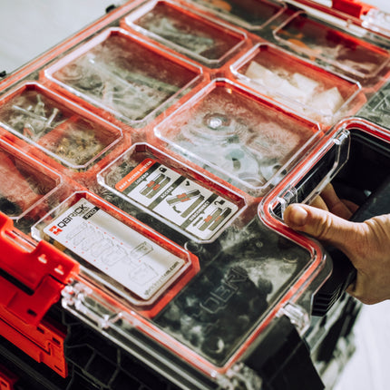 Organizador Qbrick System PRO 300 452 x 358 x 110 mm 9 l apilable IP54