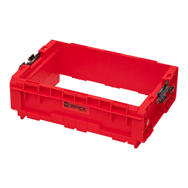 Qbrick System PRO Box Extender 2.0 RED ULTRA HD Custom case extension 450 x 310 x 151 mm 9 l stackable