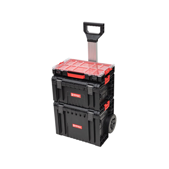 Qbrick System PRO Set 2 Tool Trolley Set + PRO Cart 2.0 + PRO Toolbox 2.0 + PRO Organiser 100 450 x 390 x 690 mm 52 l IP54