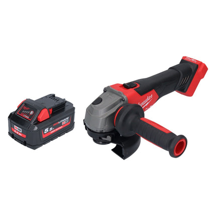 Milwaukee M18 FSAG125X-551 Akumulatorowa szlifierka kątowa 18 V 125 mm bezszczotkowa + 1x akumulator 5,5 Ah - bez ładowarki