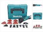 Makita TM 3010 CX3J herramienta multifunción 320 W OIS / Starlock + 59 pcs. kit de accesorios + Makpac
