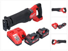Milwaukee M18 FSZ-552 cordless Recipro reciprocating saw 18 V brushless + 2x battery 5.5 Ah + charger