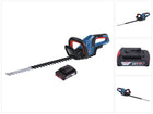 Bosch GHE 18V-60 Professional cordless hedge trimmer 18 V 60 cm brushless + 1x rechargeable battery 2.0 Ah - without charger
