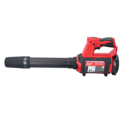 Souffleur à batterie Milwaukee M12 BBL-402 12 V + 2x batteries 4,0 Ah + chargeur