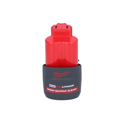 Sega a nastro a batteria Milwaukee M12 BS-251 12 V 41 x 41 mm + 1x batteria 2,5 Ah - senza caricabatteria