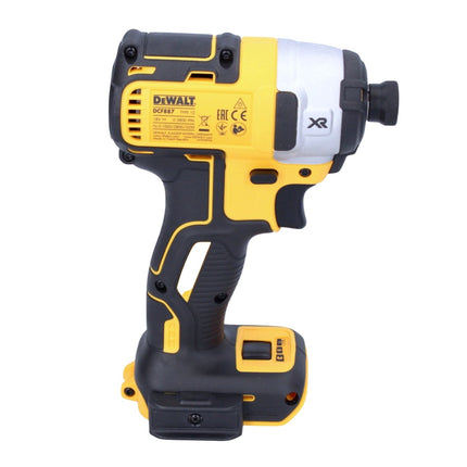 DeWalt DCF 887 P2 Avvitatore a impulsi 18 V 205 Nm 1/4'' Brushless + 2x batteria 5,0 Ah + caricatore
