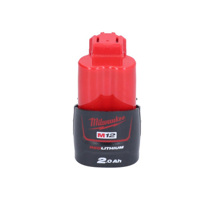 Milwaukee M12 PCSS-201 Cortatubos inalámbrico de acero inoxidable 12 V 12 - 28 mm + 1x 2.0 Ah batería - sin cargador