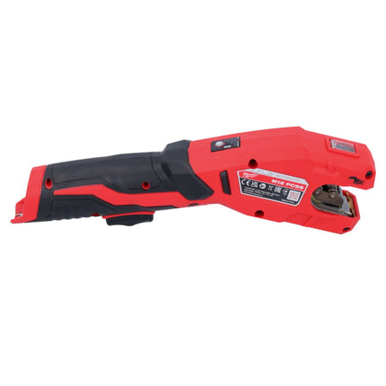 Milwaukee M12 PCSS-402 cortatubos de acero inoxidable a batería 12 V 12 - 28 mm + 2x baterías 4,0 Ah + cargador