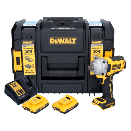 DeWalt DCF 892 D2T Akku Schlagschrauber 18 V 813 Nm 1 2 Brushless 2x Akku 2 0 Ah Ladegeraet TSTAK 1 - toolbrothers