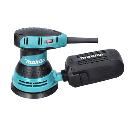 Makita BO 5031 Random orbital sander 300 Watt 125 mm + 50x sandpaper K80