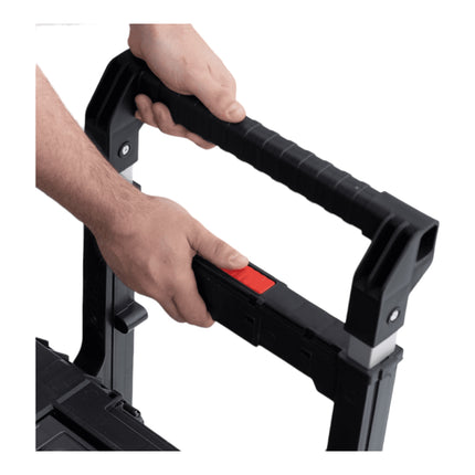 Toolbrothers RHINO XL Cart Plus ECO - Mallette à outils mobile 37 l IP66 avec double poignée télescopique