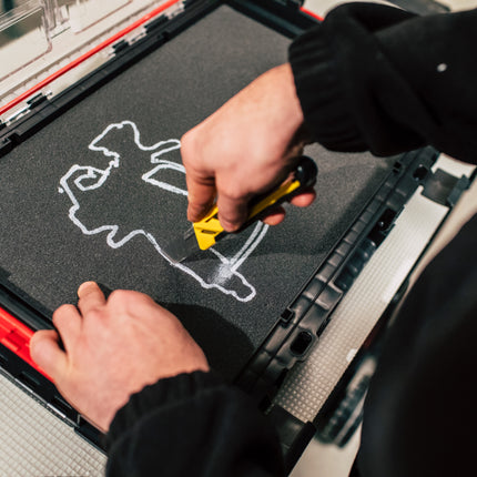 Toolbrothers RHINO L Organizer ECO altezza M Personalizzato Multistrato 5 l IP54