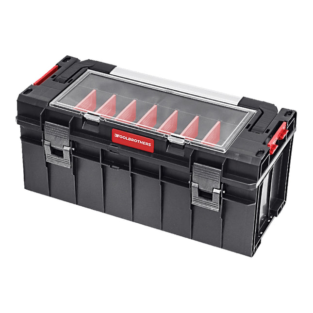 Toolbrothers RHINO Maletín portaherramientas ECO Handling+ Long Edition 22 l IP54 + bandeja portaherramientas