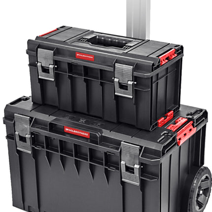 Toolbrothers RHINO Slim Mallette à outils ECO Basic Compact Edition 29 l IP54