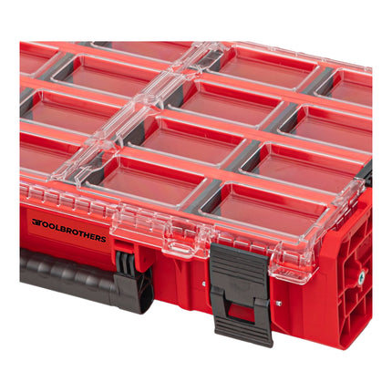 Toolbrothers RHINO XXL Organizer ULTRA hauteur XL boîtes+ 13,5 l IP66 avec boîtes amovibles + séparateurs