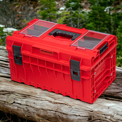 Toolbrothers RHINO XXL Valigia portautensili ULTRA Comfort+ altezza L 38 l IP66 con divisori estraibili