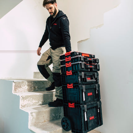 Toolbrothers RHINO L maletín de herramientas ECO Organize+ + 5x L Organizer ECO Mini 19 l IP54