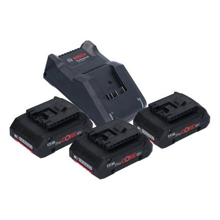 Bosch GSR 18V-55 Profesjonalna akumulatorowa wiertarko-wkrętarka 18 V 55 Nm bezszczotkowa ( 0615A5002P ) + 3x akumulator ProCORE 4,0 Ah + ładowarka + walizka L