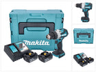Martillo perforador sin cable Makita DHP 489 RTJ 18 V 73 Nm + 2x batería 5.0 Ah + cargador + Makpac