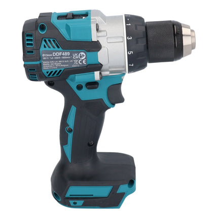 Taladro atornillador a batería Makita DDF 489 RM1 18 V 73 Nm sin escobillas + 1x batería recargable 4,0 Ah + cargador