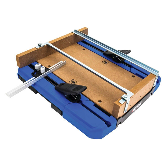 KREG Mobilna stacja do cięcia poprzecznego i ukośnego ( KMA4100-INT ) przenośna 305 x 38 mm - do ręcznych pilarek tarczowych