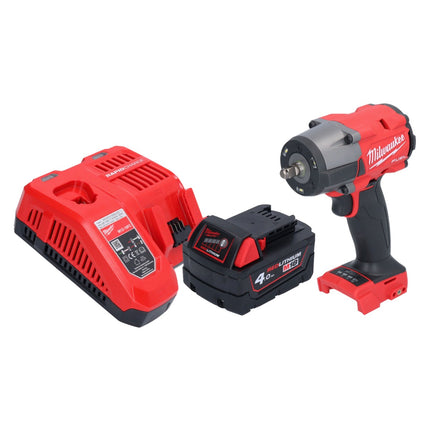 Milwaukee M18 FMTIW2F38-401 llave de impacto inalámbrica 18 V 745 Nm 3/8" sin escobillas + 1x batería 4,0 Ah + cargador