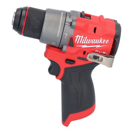 Taladro percutor inalámbrico Milwaukee M12 FPD2-601 12 V 45 Nm sin escobillas + 1x batería 6,0 Ah + cargador