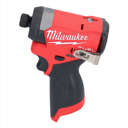 Llave de impacto a batería Milwaukee M12 FID2-202 12 V 170 Nm 1/4" sin escobillas + 2x baterías 2,0 Ah + cargador