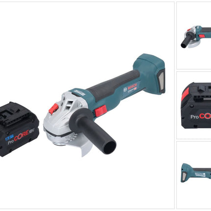Bosch GWS 18V-10 Professional Meuleuse angulaire sans fil 18 V 115 mm Brushless + 1x batterie ProCORE 8,0 Ah - sans chargeur
