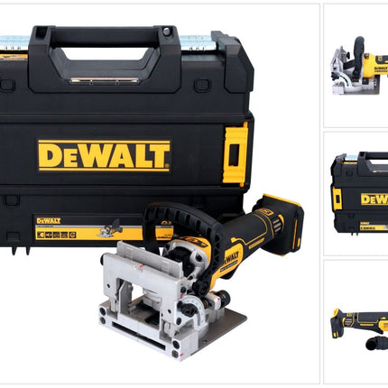 DeWalt DCW 682 NT cordless flat dowel cutter 18 V 102 x 20 mm brushless + TSTAK - without battery, without charger