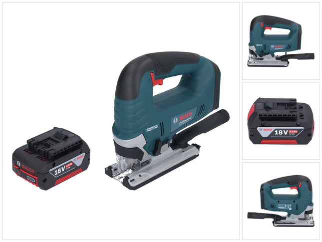 Bosch GST 18V-125 B Sierra de calar profesional sin cable 18 V 125 mm sin escobillas + 1x acumulador 4,0 Ah - sin cargador