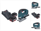 Bosch GST 18V-125 B Sierra de calar profesional sin cable 18 V 125 mm sin escobillas + 2x acumulador 4,0 Ah + cargador