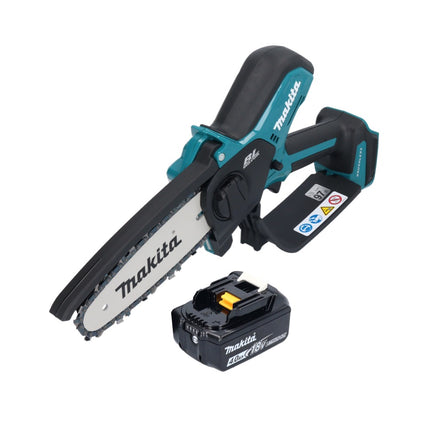 Makita DUC 150 M motosierra sin cable 18 V 15 cm sin escobillas + 1x batería 4,0 Ah - sin cargador