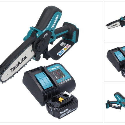 Motosega a batteria Makita DUC 150 SF 18 V 15 cm brushless + 1x batteria 3,0 Ah + caricabatterie
