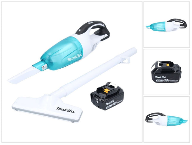 Makita DCL 181 FF1WX cordless hoover 18 V 53 mbar 0.65 L + 1x rechargeable battery 3.0 Ah - without charger