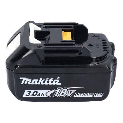Sierra circular a batería Makita DHS 900 F2U 36 V (2x 18 V) 235 mm sin escobillas + 2x batería 3,0 Ah + adaptador Bluetooth - sin cargador