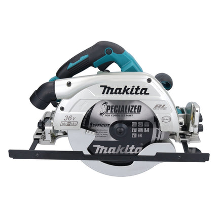 Sierra circular a batería Makita DHS 900 RM2U 36 V (2x 18 V) 235 mm sin escobillas + 2x batería 4,0 Ah + cargador + adaptador Bluetooth